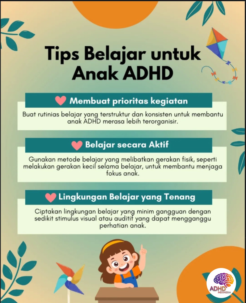 Strategi Belajar yang Cocok untuk Anak ADHD di Kabupaten Sumba Timur